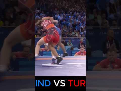 India Vs Turkey Freestyle Women Wrestling Paris Olympic 2024