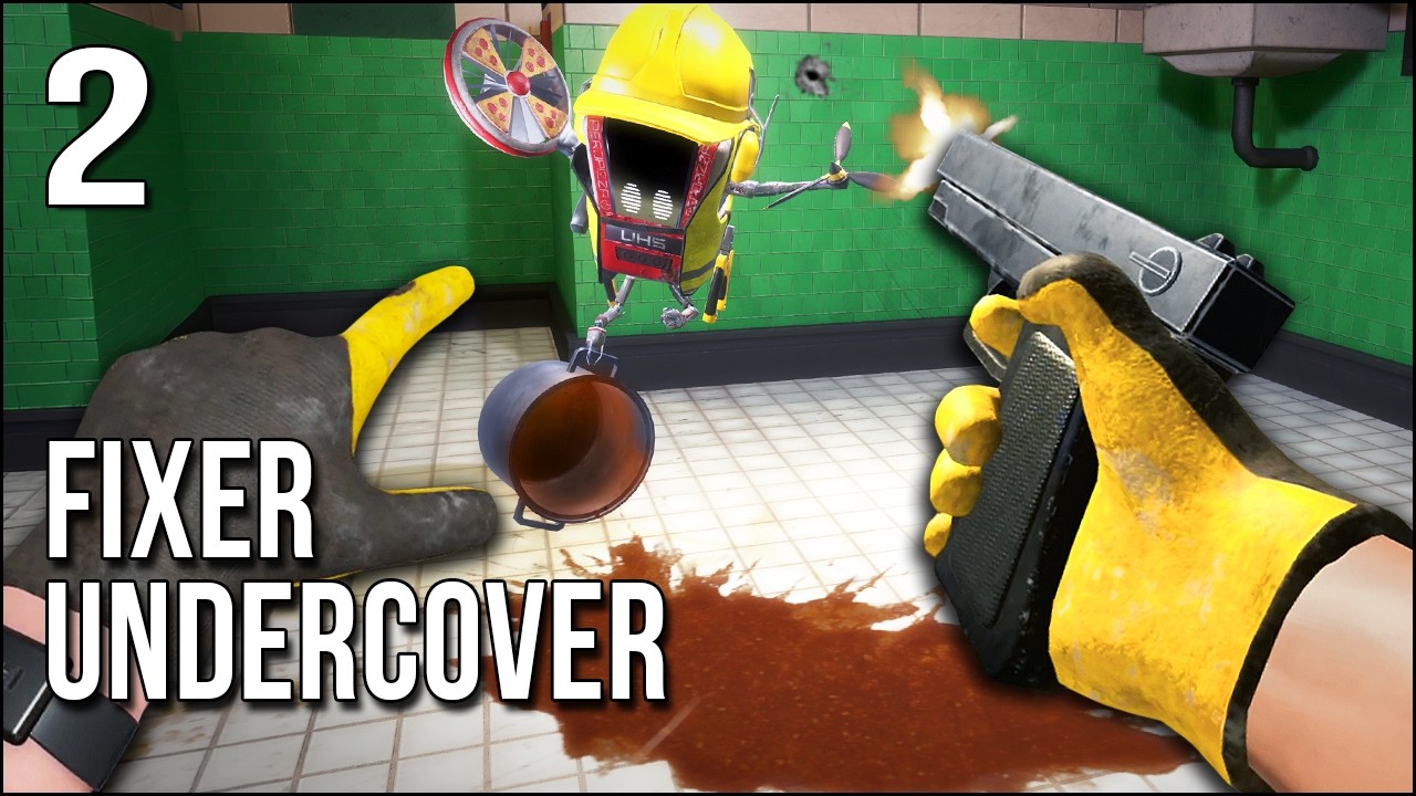 Fixer Undercover | Part 2 | Winston Spills The Chili As We Infiltrate The Cafeteria!