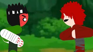 Gaara Vs Rocklee Rematch Drawing Cartoons 2