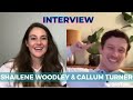Shailene Woodley and Callum Turner gush about their dogs, Crazy Rich Asians, & each other