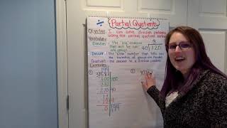 Partial Quotient Division