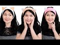 DIY Headband For Washing Face - How To Make Fur Cat Ears