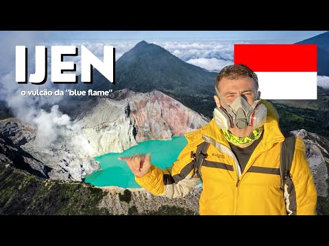 Vídeo: Como visitar o vulcão Blue Fire da Indonésia, Kawah Ijen