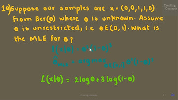 ML 4. Solved Examples on MLE and MAP