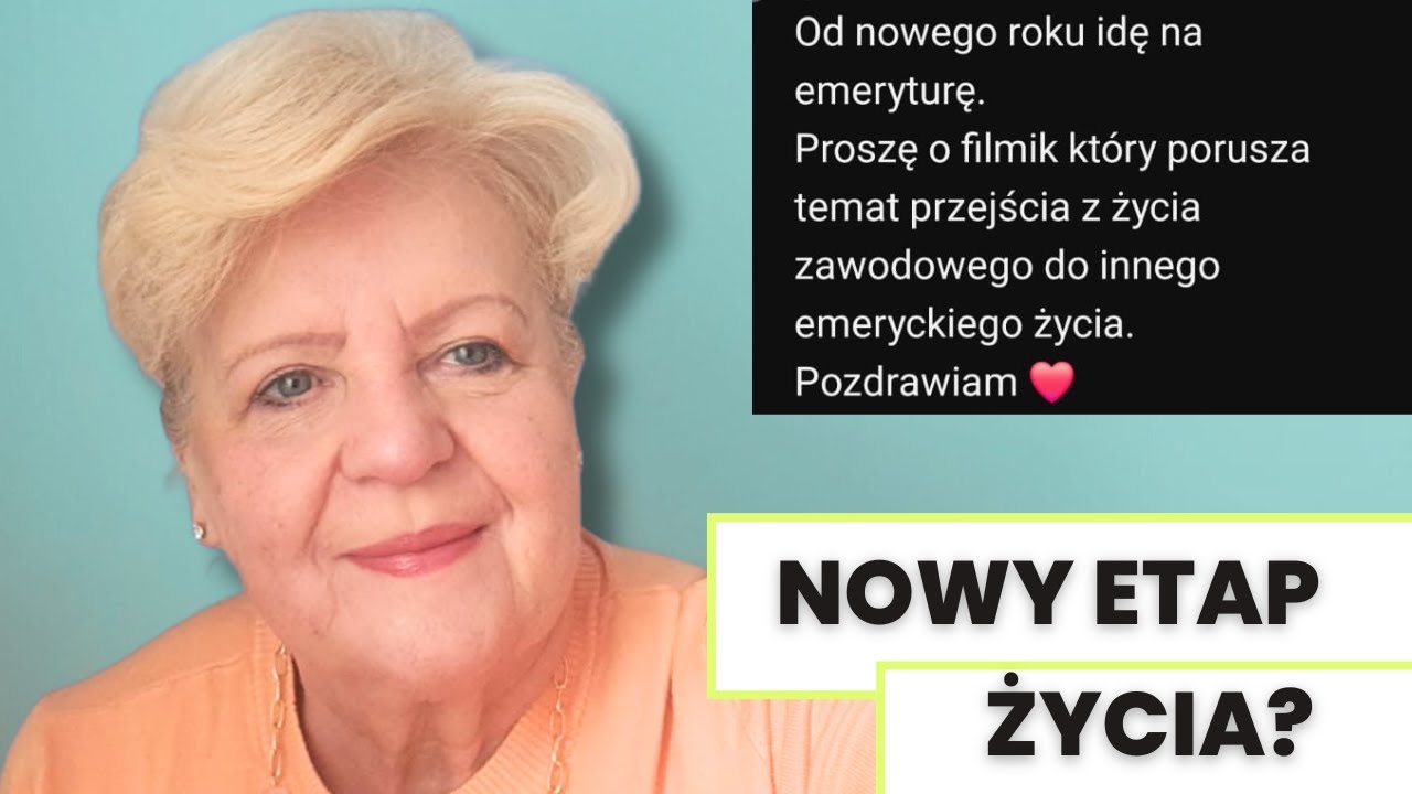 Pierwszy film w Nowym Roku ✨ Pytanie od widzki i temat emerytury💛