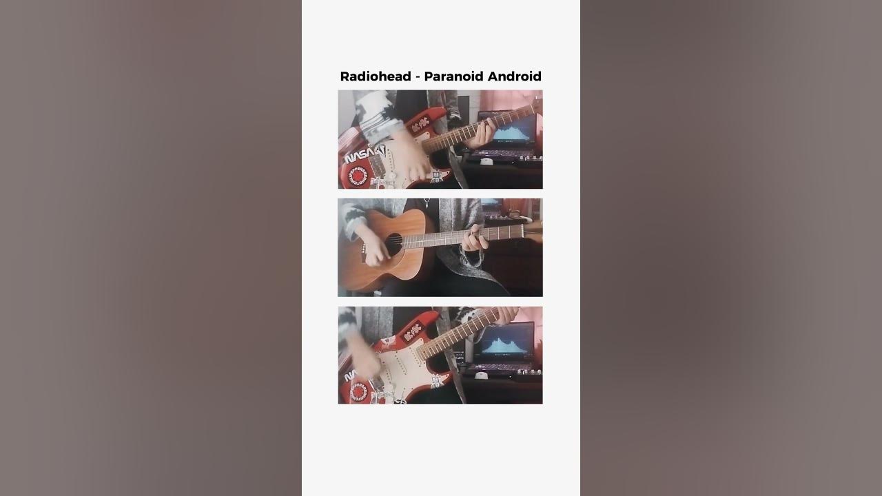 Radiohead - Paranoid Android (Guitar Solo Cover) #guitar #guitarcover #radiohead #guitarplaying Radiohead - Paranoid Android (Guitar Solo Cover) #guitar #guitarcover #radiohead #guitarplaying