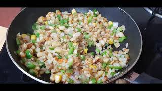 Vegetables And Potato Pizza बन मद बन आट बन बरड क सबज वल पजज