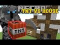 Minecraft: BLOWING UP HOUSES! TOTAL HOUSE BOMBOVER - Mini-Game