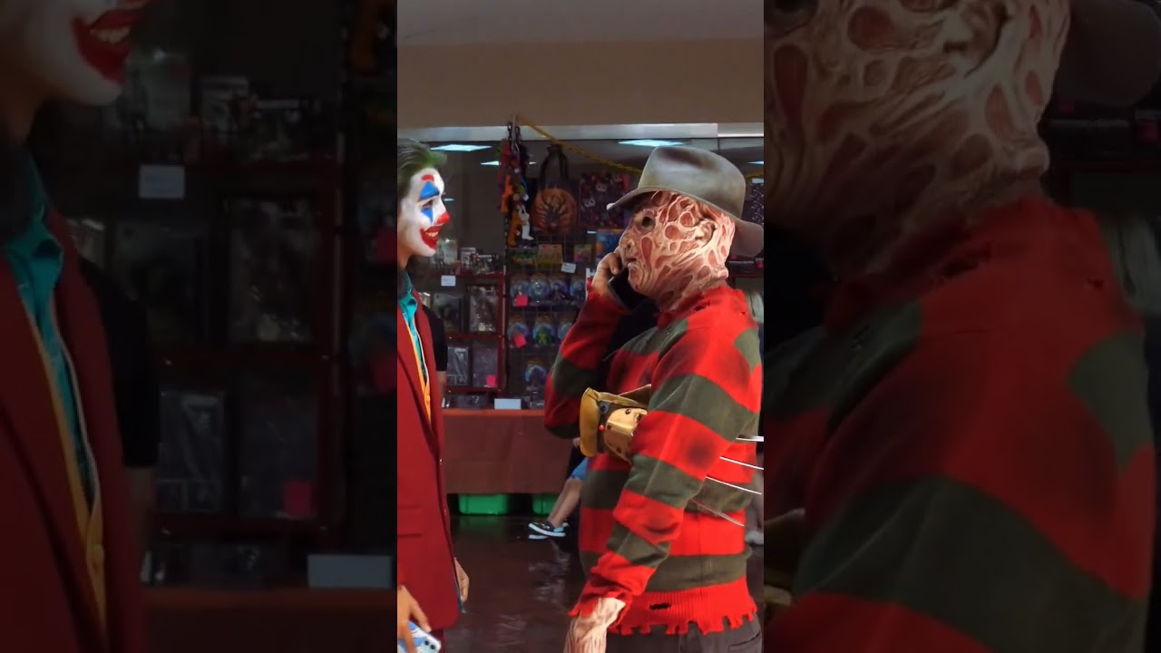 The Joker BFF Freddy Krueger #shorts