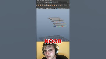 Noob VS Pro.Artist: Duplicate Object.#shorts #tutorial #tips #3d #maya #3dverse