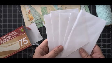 🎨 DIY Mini Journal from Dollar Store Envelopes! 💌 Budget-Friendly Junk Journal Tutorial