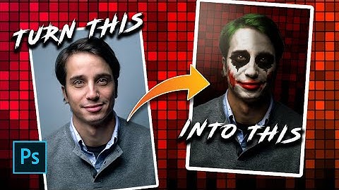 HOW TO TURN YOURSELF INTO JOKER | TUTORIAL IN ADOBE PHOTOSHOP 2020
