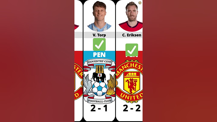 Coventry City 3-3 (Pen: 2-4) Manchester United - FA CUP Semi-Final. Crazy and Unbelievable Match!