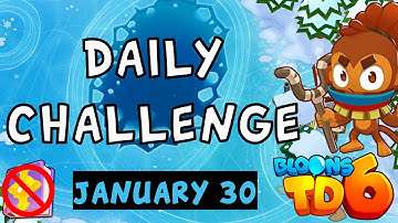 Bloons TD 6 Daily Challenge | Toby