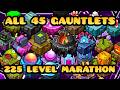 THE GEOMETRY DASH GAUNTLET MARATHON...
