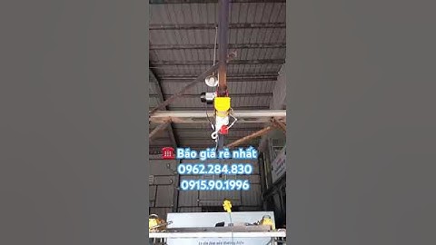 Rùa tời điện 500kg.Tời điện di chuyển trên ray, tời rùa điện 220v.Rùa tời điện 1 tấn.Rùa điện 1 tấn.