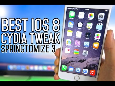 The Best iOS 8 Jailbreak Tweak! - Springtomize 3