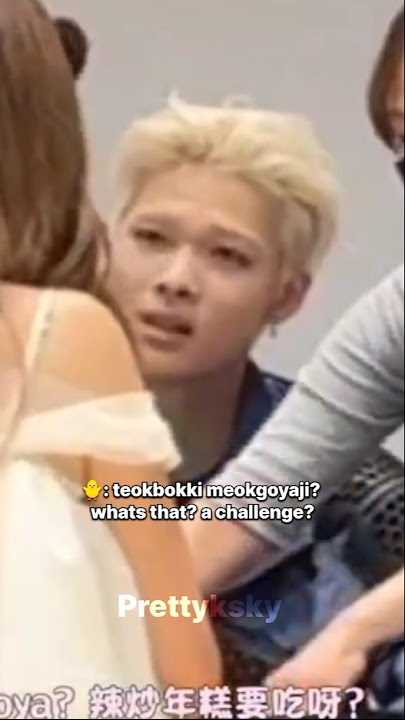 NI-KI doesn't remember 'TEOKBOKKI MEOKGOYAJI' aegyo anymore #enhypen #ni_ki #engene #prettyksky