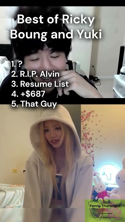 Best of Ricky Boung and Yuki | Funny Thursnight W#12