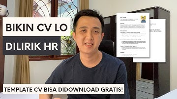 Cara Membuat CV yang Baik (2022) - Gratis Template CV!
