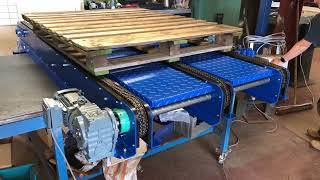 Triple Chain Conveyor For Pallets