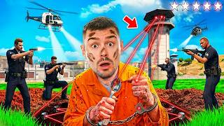 AUSBRUCH aus dem SICHERSTEN GEFÄNGNIS aus in GTA 5 RP!