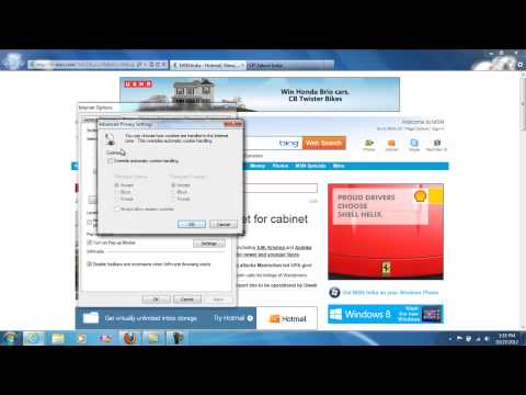 Document Actions DANS INTERNET EXPLORER 9 dans Windows 7