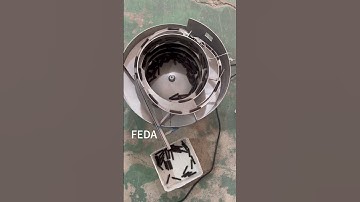 FEDA custom material selection vibration bowl #machine #auto #vibration #custom #factory #bolt #cnc