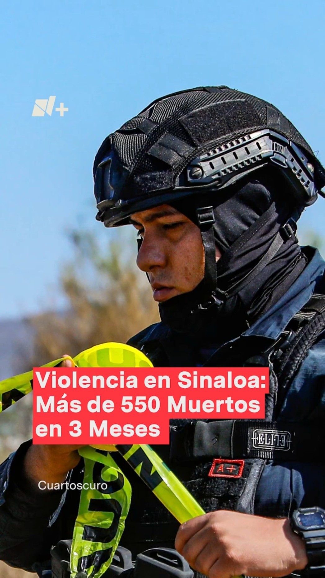 Violencia en Sinaloa: Ya suman más de 550 muertos en 3 meses - N+ #Shorts