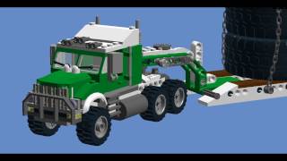 Greatest Custom Lego Tractor Trailer Semi Truck Set Ever! (MOC)