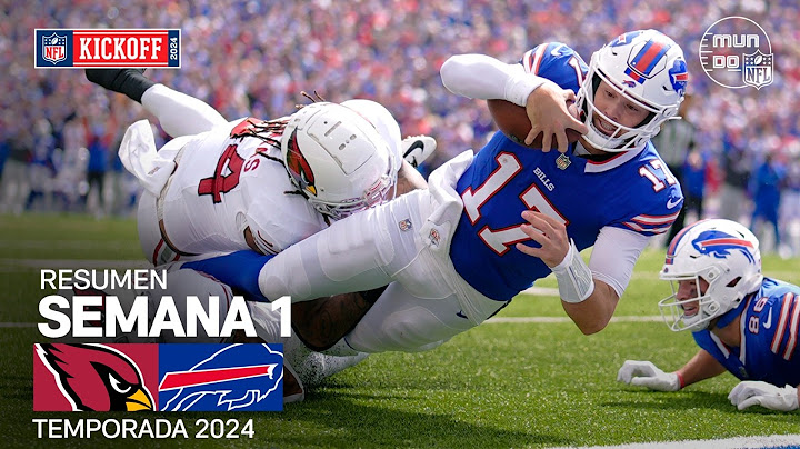 Arizona Cardinals vs. Buffalo Bills | Semana 1 - NFL 2024 | Highlights Resumen en español