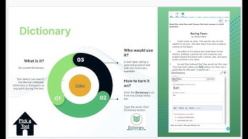 STAAR Dictionary Online Tool