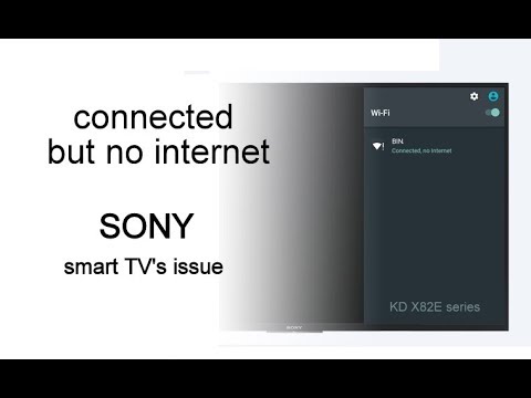 sony bravia internet tv network error