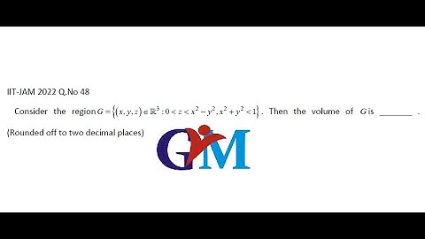 IIT JAM 2022 Q No 48