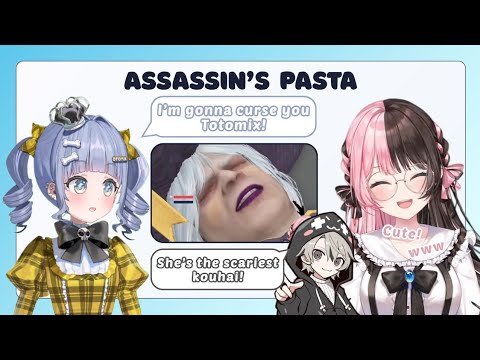 Cute Witch Kuromu Curses Totomix for Killing Her【Yano Kuromu/ Tachibana Hinano/VSPO!】ENG SUB