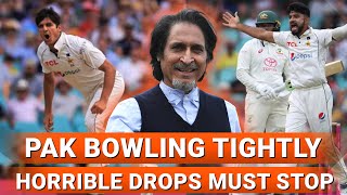 Pak Bowling Tightly | Horrible Drops Must Stop | #PakVAus 3rd Test