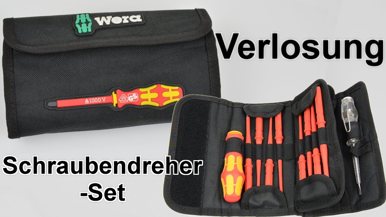 BEENDET Verlosung eines Wera Wechselklingen Set