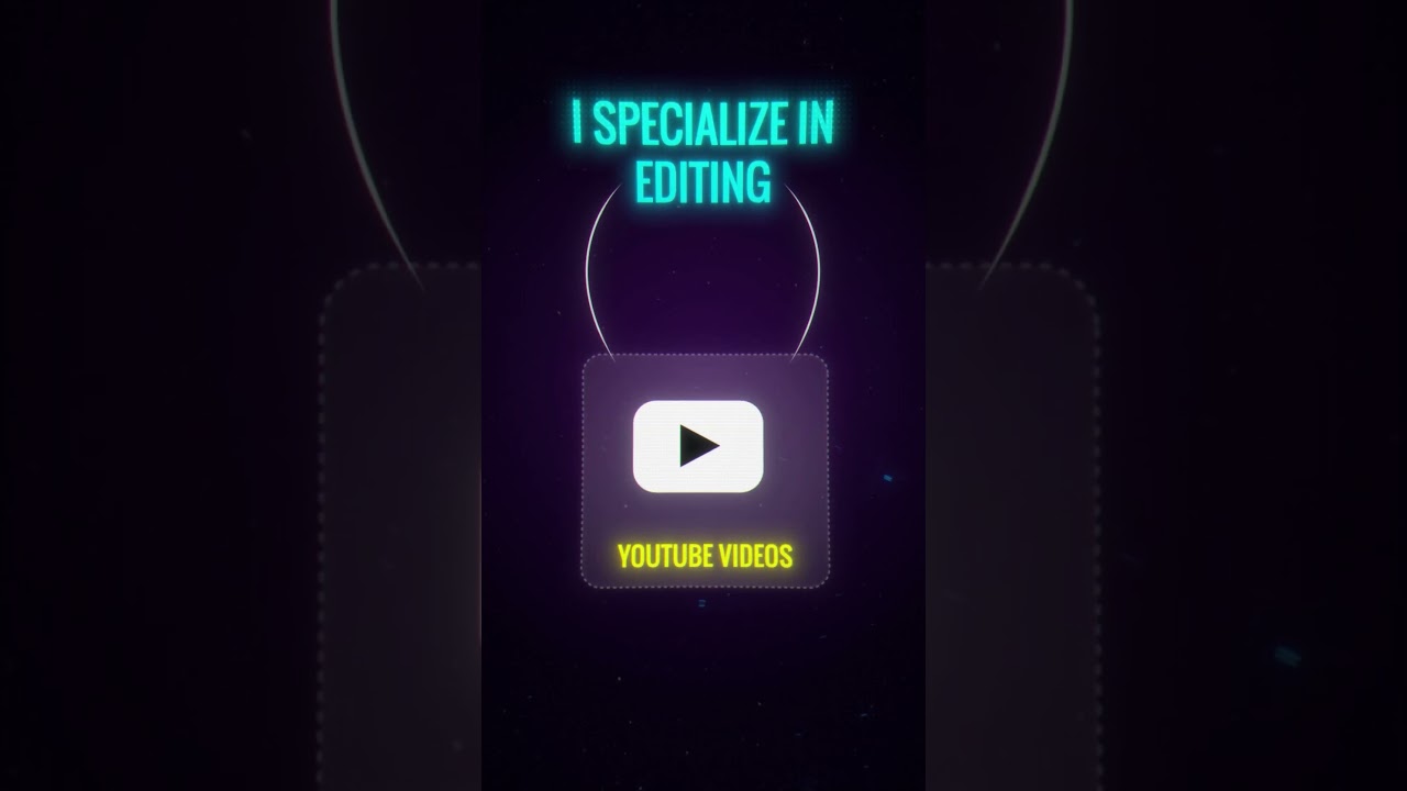 My showreel