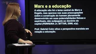 Sociologia da Educação - Aula 1 - Clássicos da Sociologia - Marx