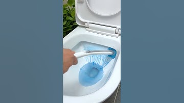 Bộ chùi rửa vệ sinh bồn cầu toilet thông minh, miếng chà dùng 1 lần có sẵn dung dịch tẩy rửa