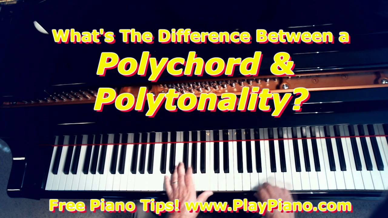 Piano Polychord Chart