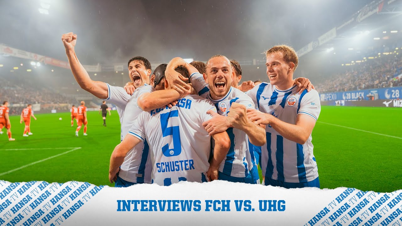 🎤Interviews nach dem Spiel gegen die SpVgg Unterhaching | 3. Liga⚽