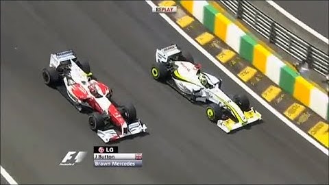 Kamui Kobayashi’s crossover move on Jenson Button!!