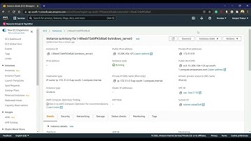 Launch and Connect Windows Server on Aws Cloud