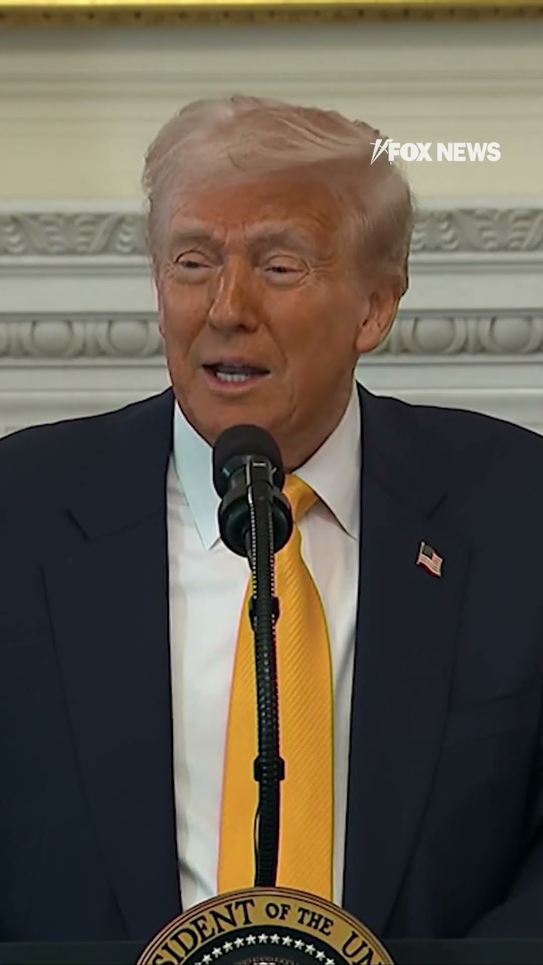President Trump jokingly issues an apology over his handling of the record Cabinet confirmations.