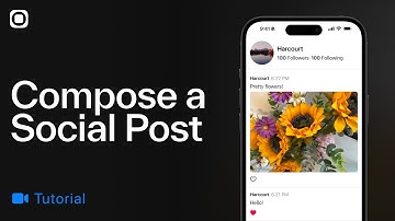 Compose a Social Post for a Feed in Play