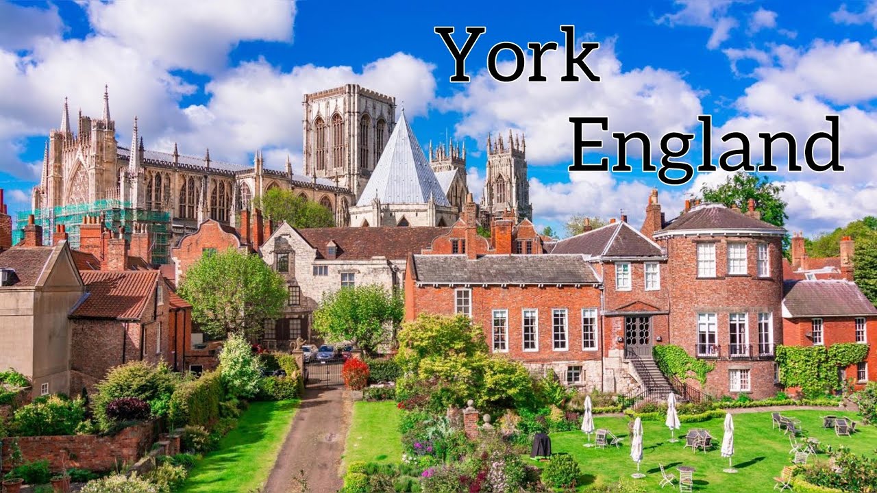 York England UK | UK Travel Vlog | 4K Walking Tour