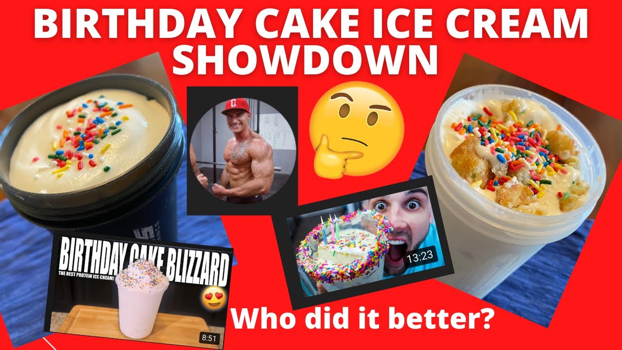 Remington James vs. E4CM Birthday Cake Anabolic Ice Cream Showdown