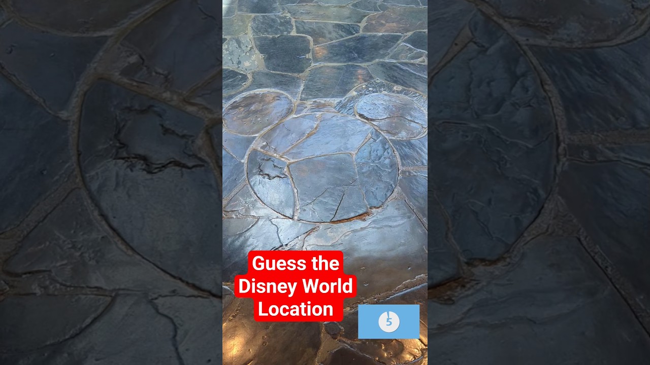 Quick #disneyworldquiz - where is this hidden Mickey located? #disneyworld #geoguessing