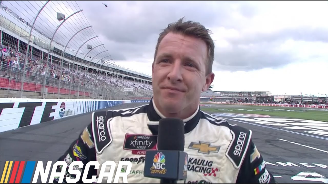 Allmendinger reflects on winning third straight Roval race | NASCAR Xfinity Series